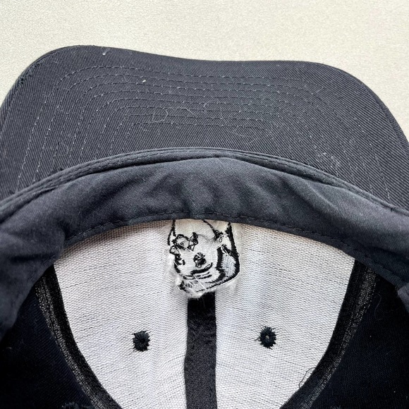 Vintage Andy Griffith Show Hat Cap Snapback Black Gomer Pyle Golly TV Sitcom 90s - Picture 6 of 7